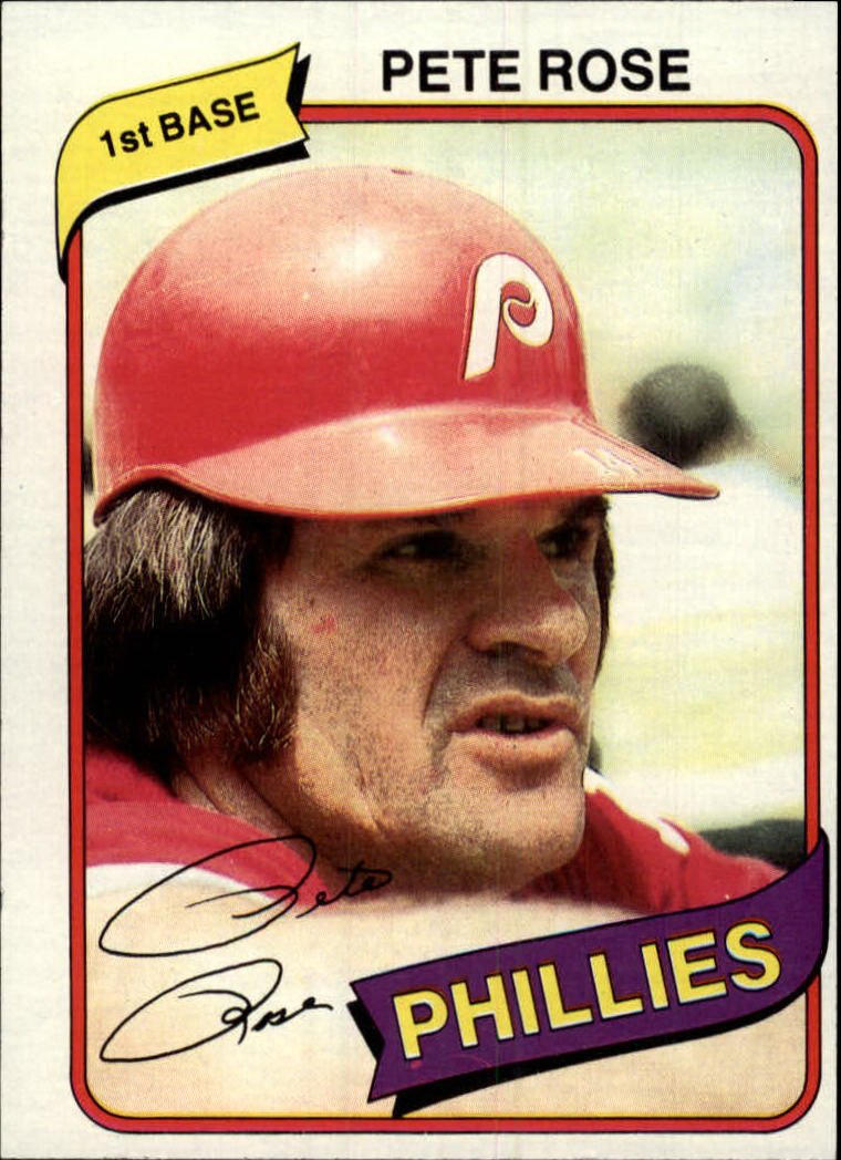 rare pete rose cards 1965 Topps baseball card gift Pete Rose Trading Card Values