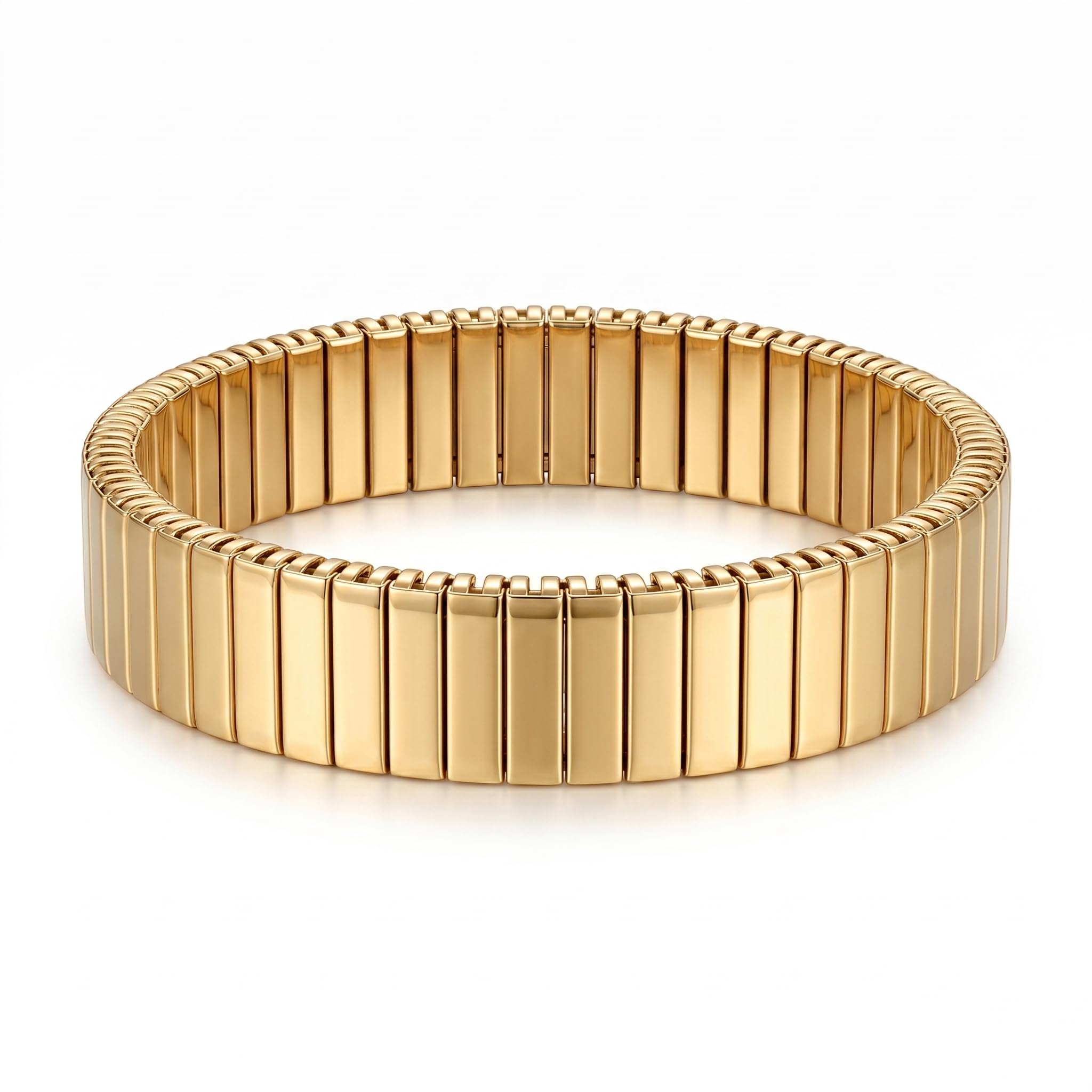 Gold Plated Stretch Bracelet for Women & Men-image-46