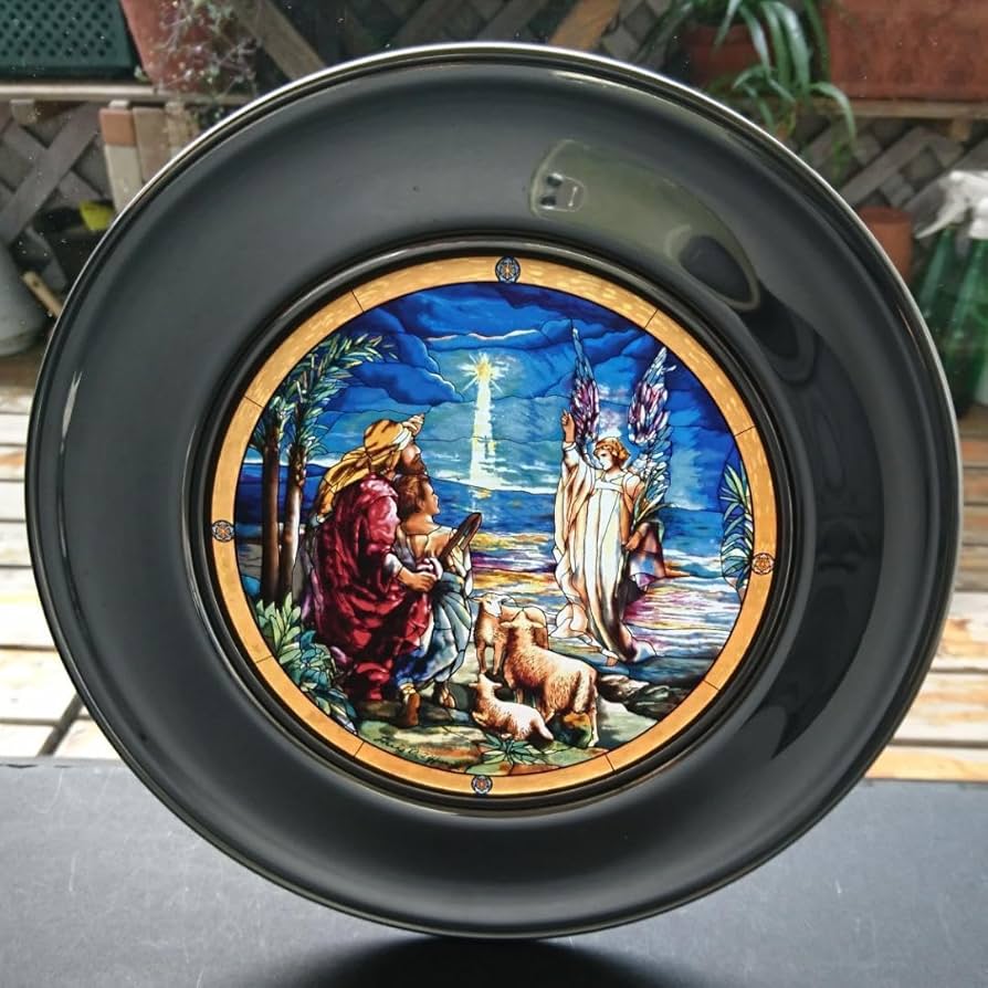 限定生産 ティファニー グッドシェパード ヴィンテージ ステンドグラス 羊飼い Amazon.co.jp: ルイスCティファニー ステンドグラス 天使と羊飼い