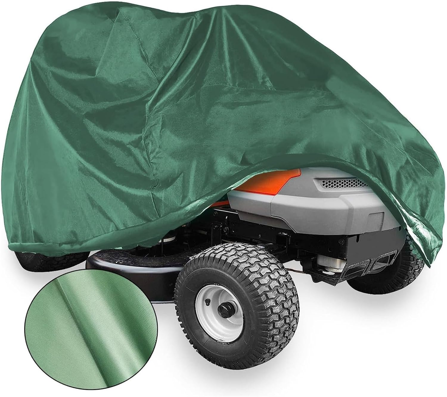 Lawn Mower Cover Outdoor 210D Oxford Cloth Silver Coated Waterproof Lawn Mower Cover Tractor Dust Cover Weeding Machine Cover For Outdoor Uv Protection Waterproof(S 170x61x117cm)