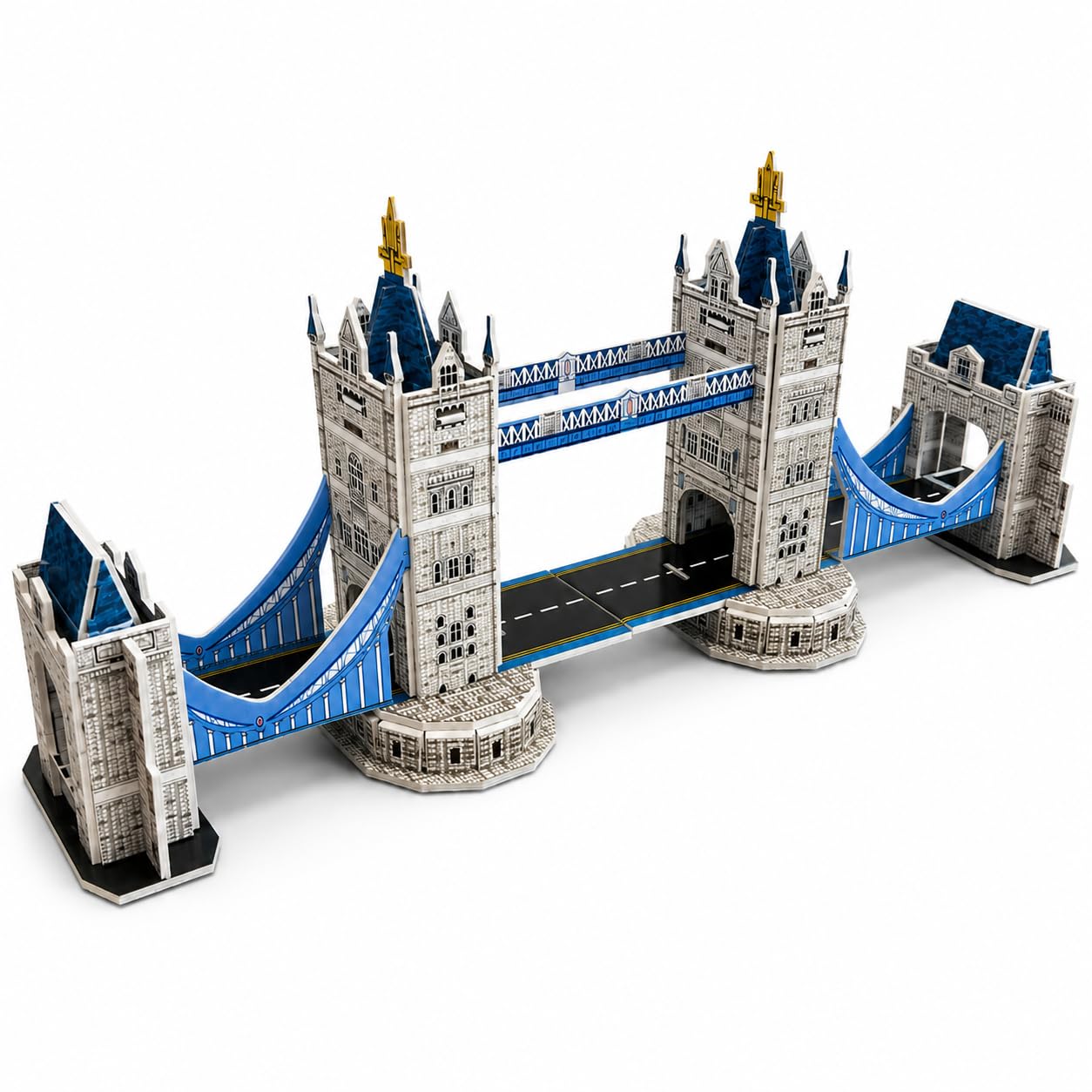 BestaFiesta 3D Tower Bridge Puzzle Model Kit - Build Your Own London Landmark - No Glue Needed - Educational Architecture 3D Puzzle Gift for Boys Girls Kids & Adults Gifts for Him