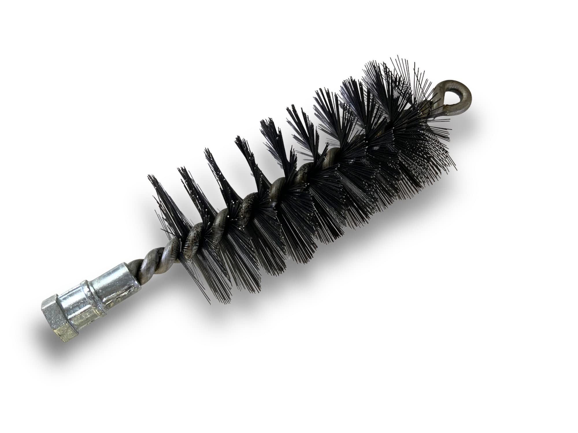 Zestaw 6 szczotek rurowych PRO STEEL Ø 60 mm | Złączka M12*175 żeńska | Stal skręcona | Szczotka do czyszczenia rur i rurociągu | Kibros 41SCA60x6