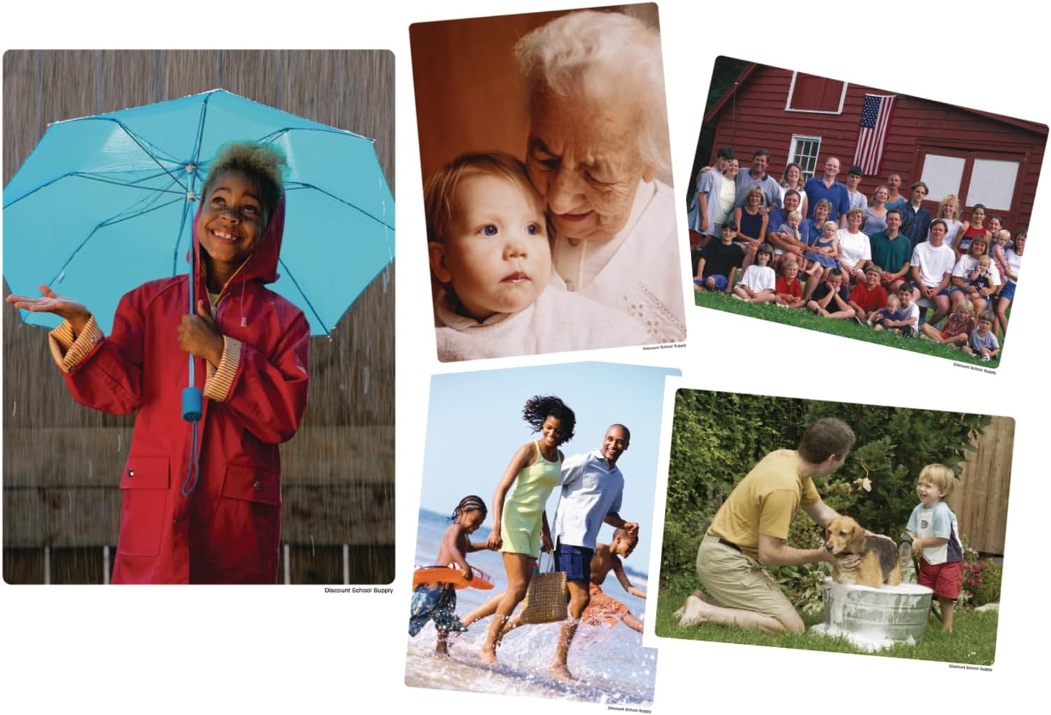 Excellerations My World Real Photo Posters 16 x 12 inches - Set of 30, Educational Toy, Preschool, Classroom Posters