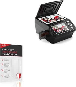 BoxWave Screen Protector Compatible with Kedok Photo, NameCard, Slide & Negative Scanner 5 in - ClearTouch Anti-Glare ToughShield 9H 2-Pack, Anti-Glare 9H Tough Flexible Film Screen Protector