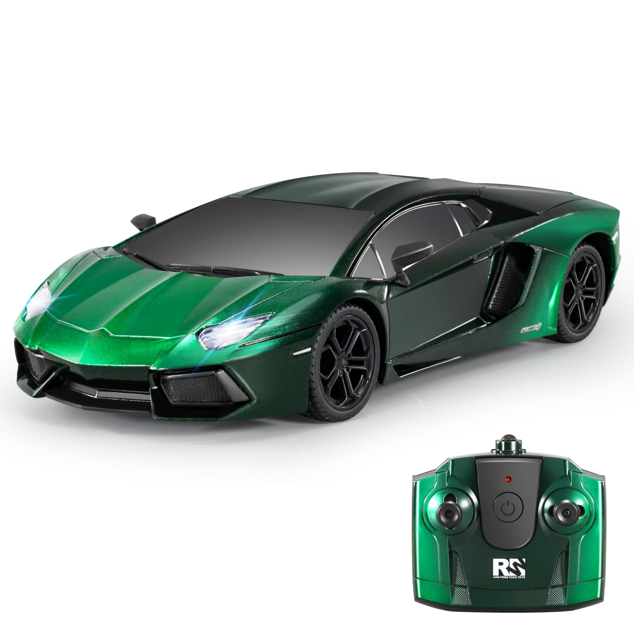 MIEBELY Lamboghini RC Car - 1:24 Scale Lambo Toy 3.7V 500mAh, LP700 Fast Remote Control Car for Boys 8-12, Rc Race Model Birthday Gifts for Kids Adults Boys Girls Age 6-12 Year Old
