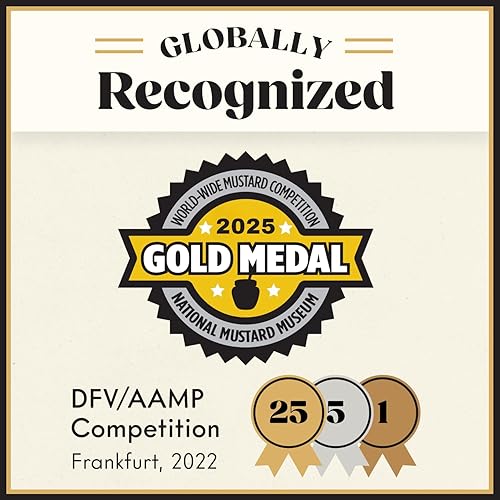 Miniatura 7 de Schaller & Weber Mostaza bávara, botella exprimible de 9.5 onzas (paquete de 1)  Mostaza dulce picante  Condimento de delicatessen para salchichas,