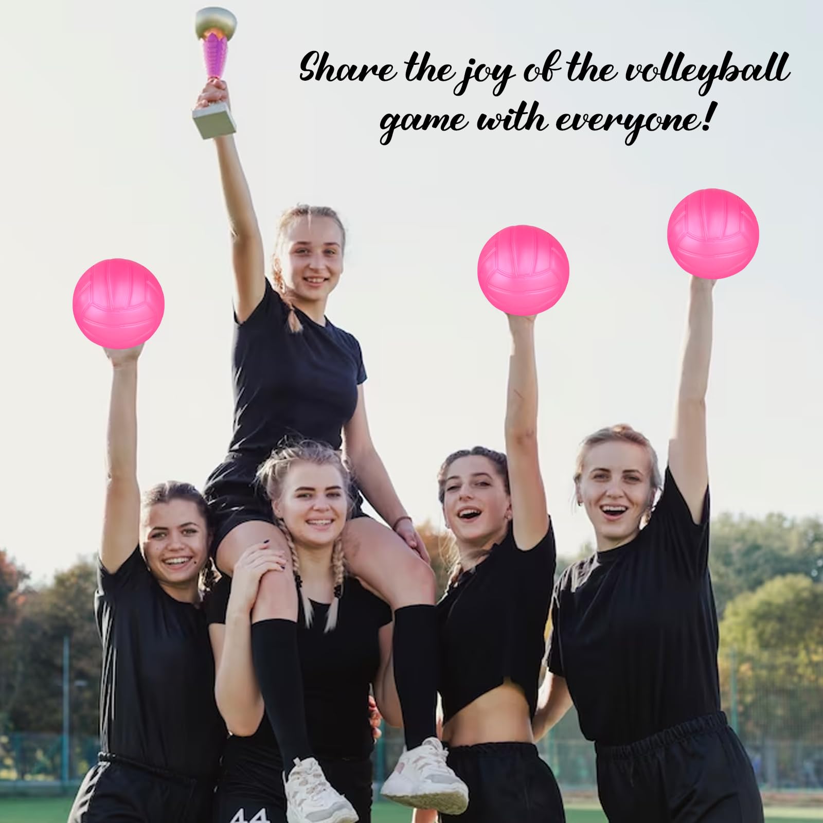 20 mini pelotas de voleibol de vinilo de 4 pulgadas, bolas de repuesto para juegos de red redonda, regalos para jugadores de VB, equipo adolescente, estadio de piscina