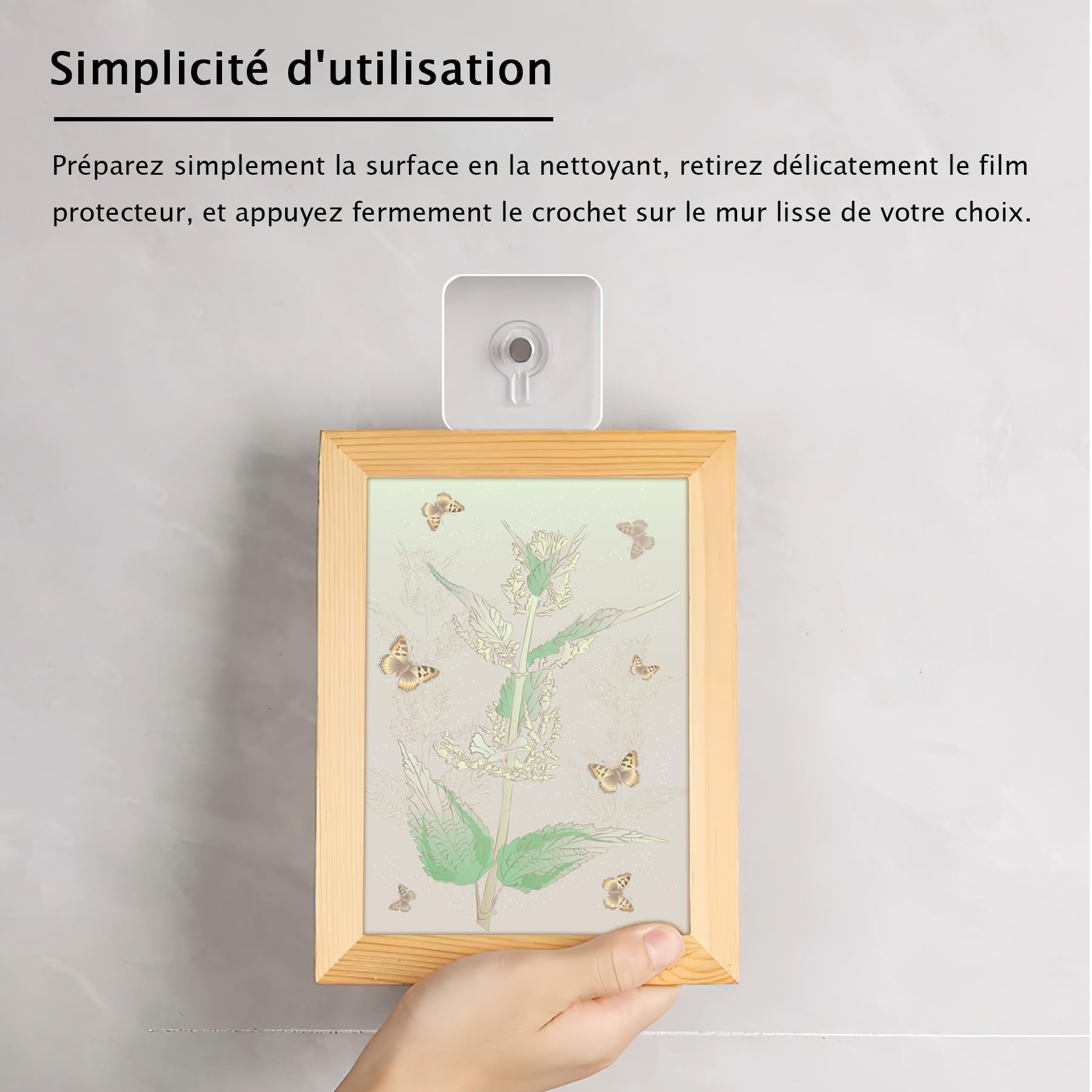 INDAUX Lot De 2 Crochets De Fixation Pour Meubles Suspendus