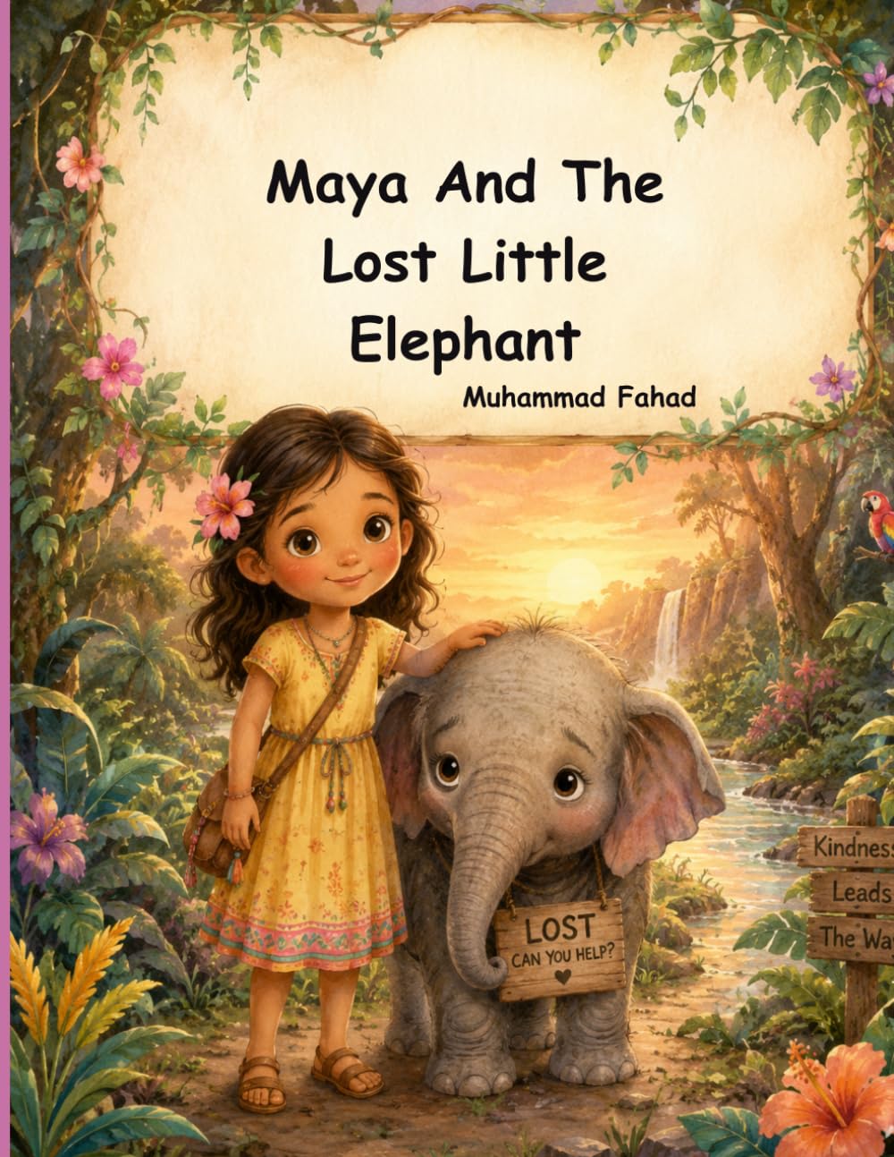 Maya and the Lost Baby Elephant: A Heartwarming Story About Kindness, Friendship, and Courage (Brave Kids Moral Stories)