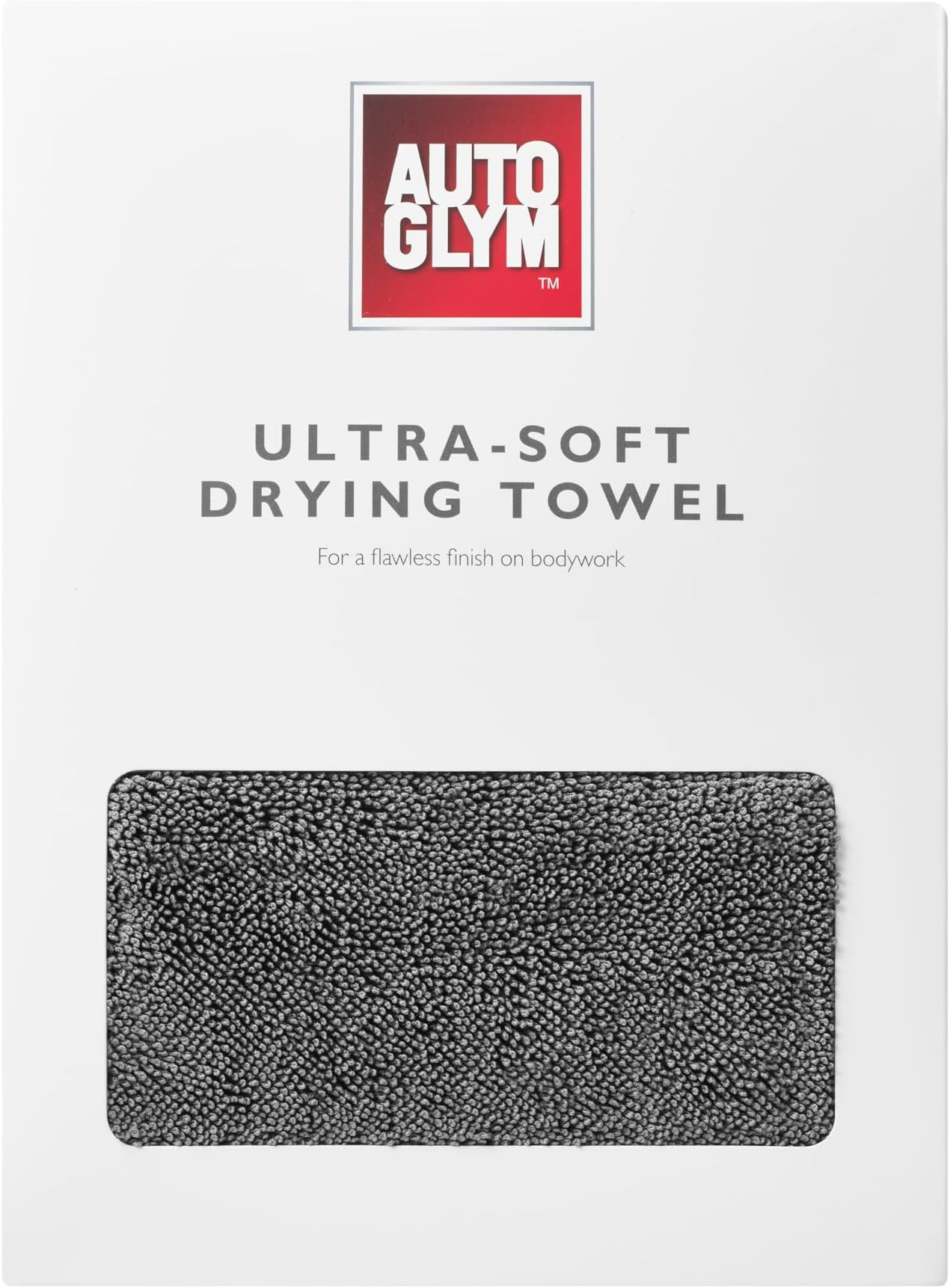Autoglym Ultra-Soft Drying Towel, Extra Large Car Drying Towel, Ultra-Absorbent Twisted Loop, Lint Free Finish