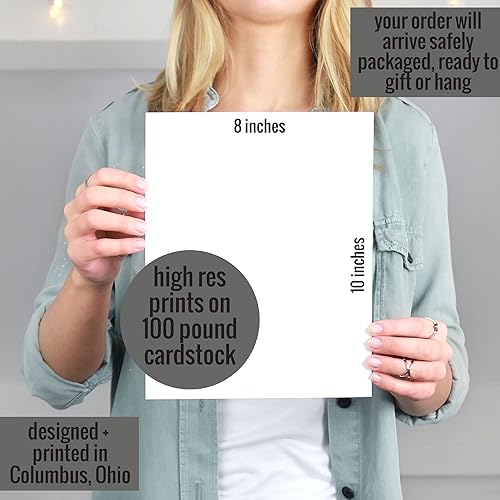 Miniatura 6 de 9 Mineralogy Wall Art Prints - Gemstone Crystal Posters (Unframed 8 x 10 inches) Nine Colorful Gemalogy Decor Printed Illustrations By Ritzy Rose