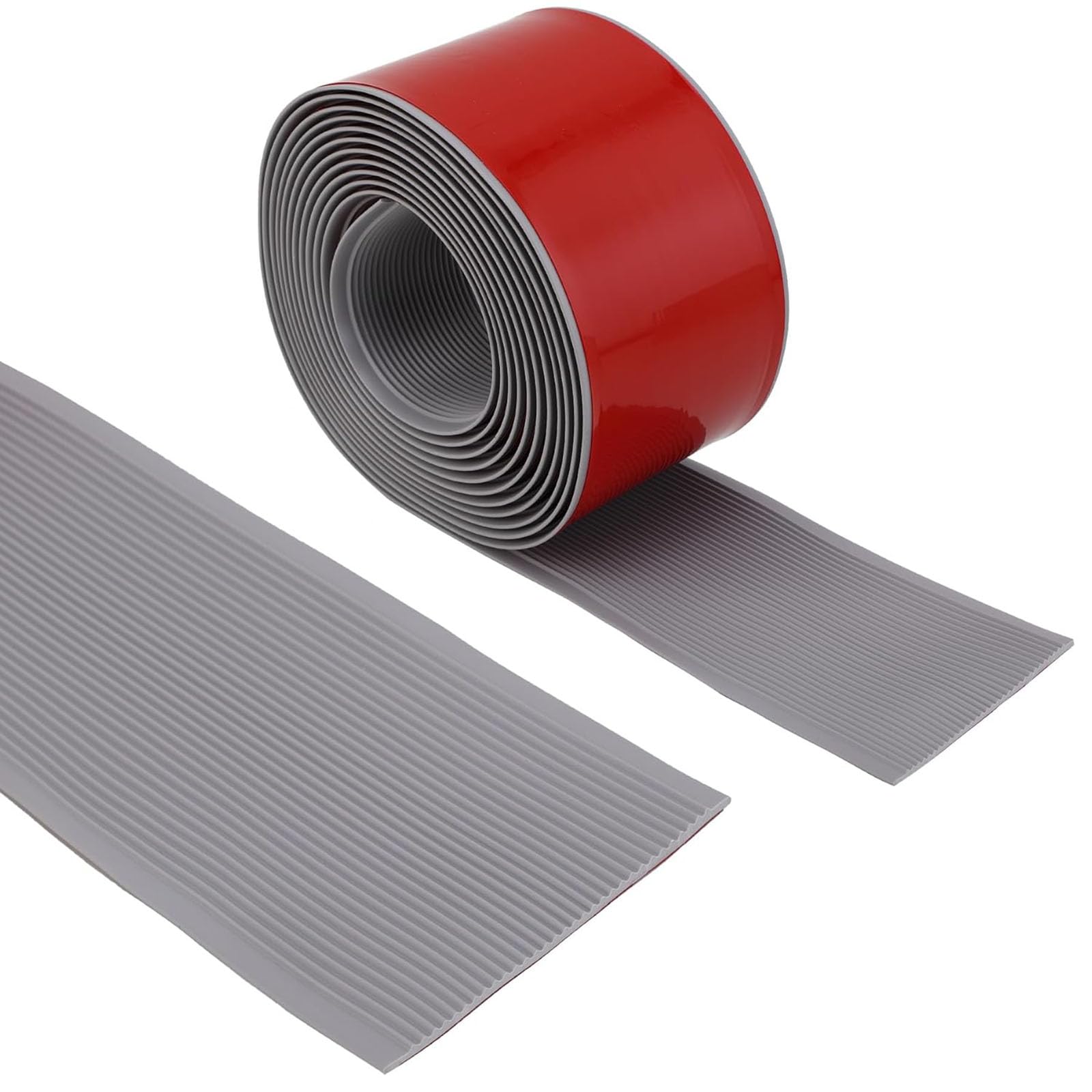 FOELANNE Self Adhesive Rubber Angle Edging, Stair Nosing Rubber Edge or Self-Adhesive For Indoor Outdoor Steps Multiple Sizes(1M)