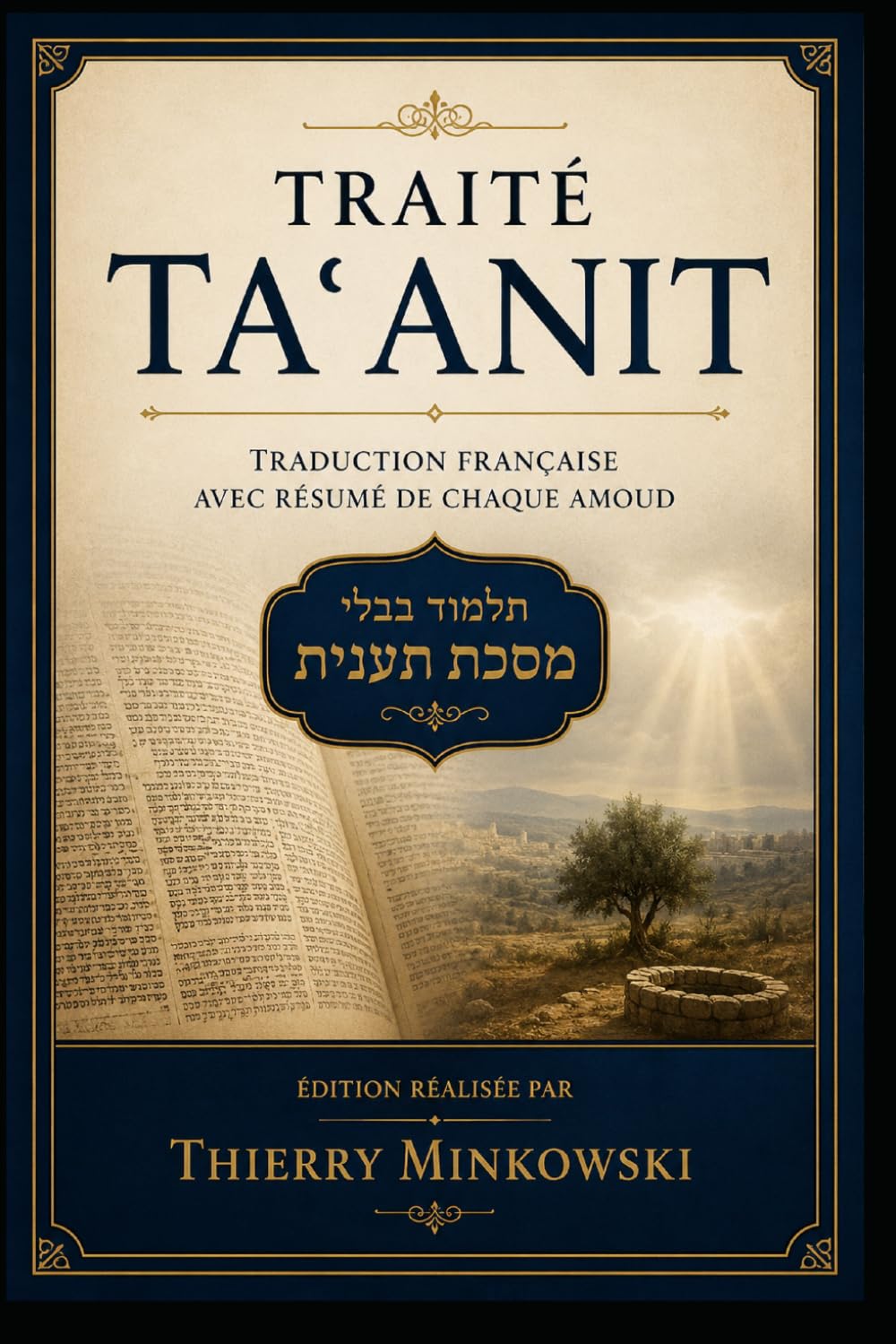 Traité Taʿanit: Traduction française avec résumé de chaque amoud (Études du Talmud)