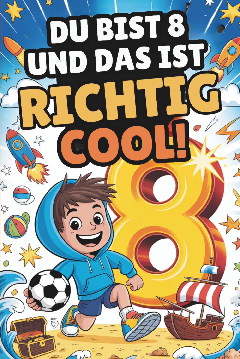 Du bist 8 – und das ist richtig cool: Das besondere Jungen-Geschenk zum 8. Geburtstag oder einfach so – voller mutmachender und inspirierender Gedanken