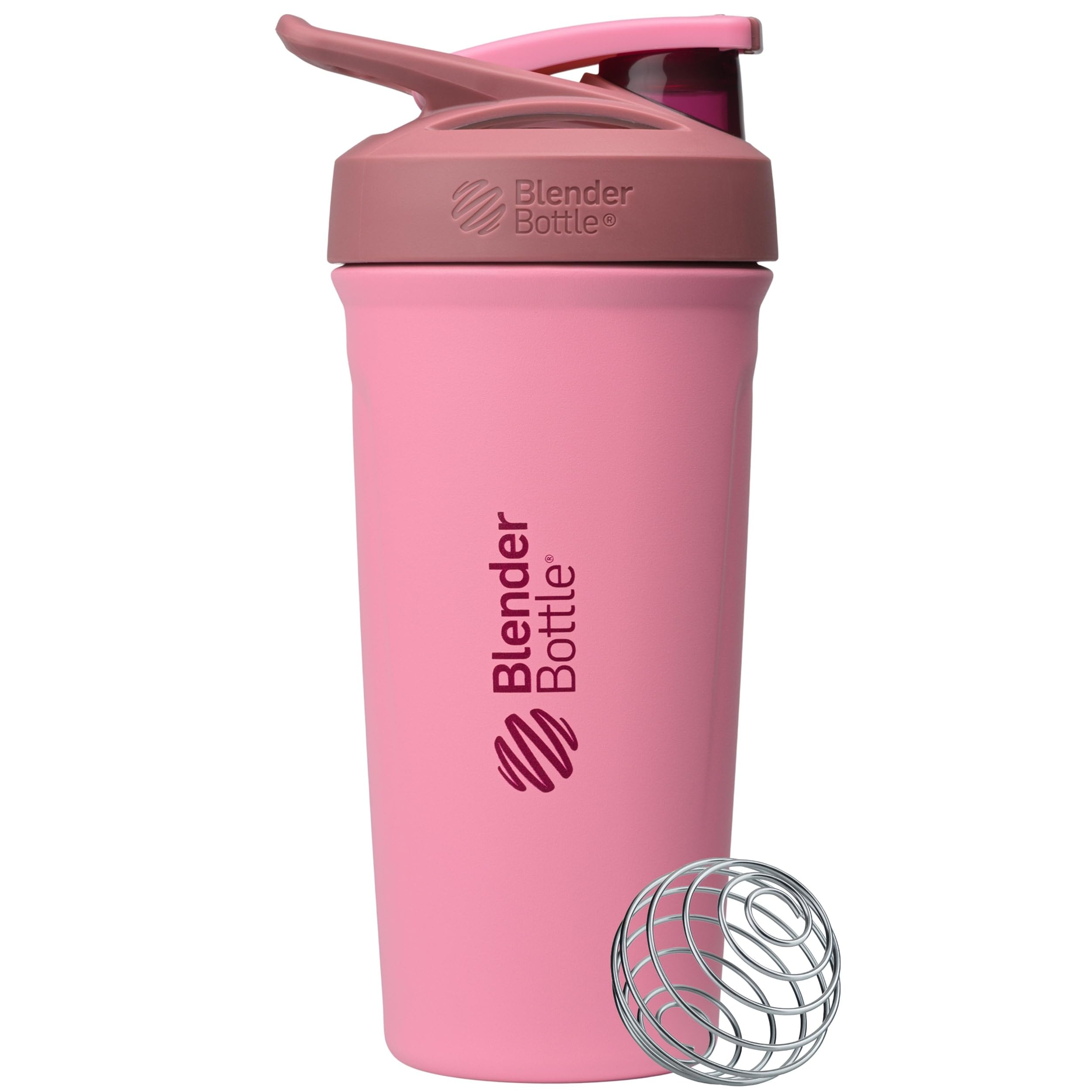 BlenderBottle Sport Flip Stainless Steel Shaker Bottle 24 oz Black — Amazon image 10