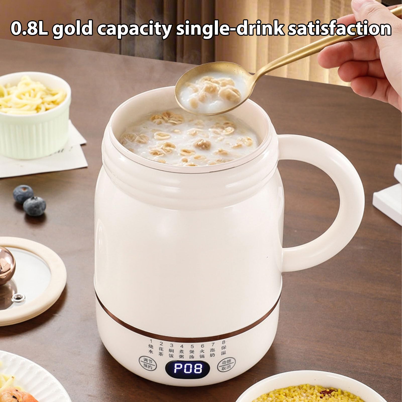 Tazza Elettrica Intelligente da da 800ml, Controllo Touch