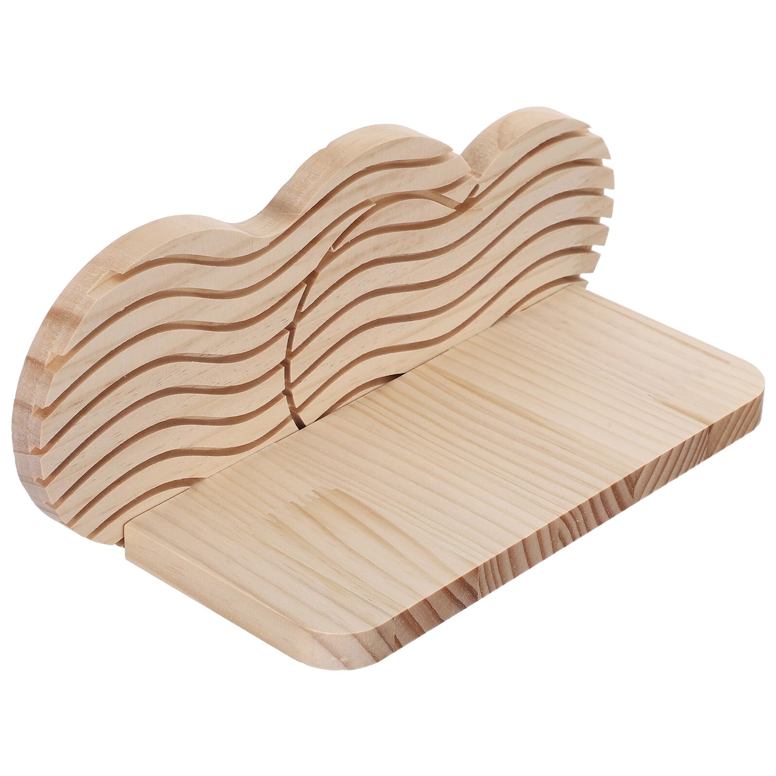 Estante flotante de madera de corazón ciieeo vintage para pared de baño y salón