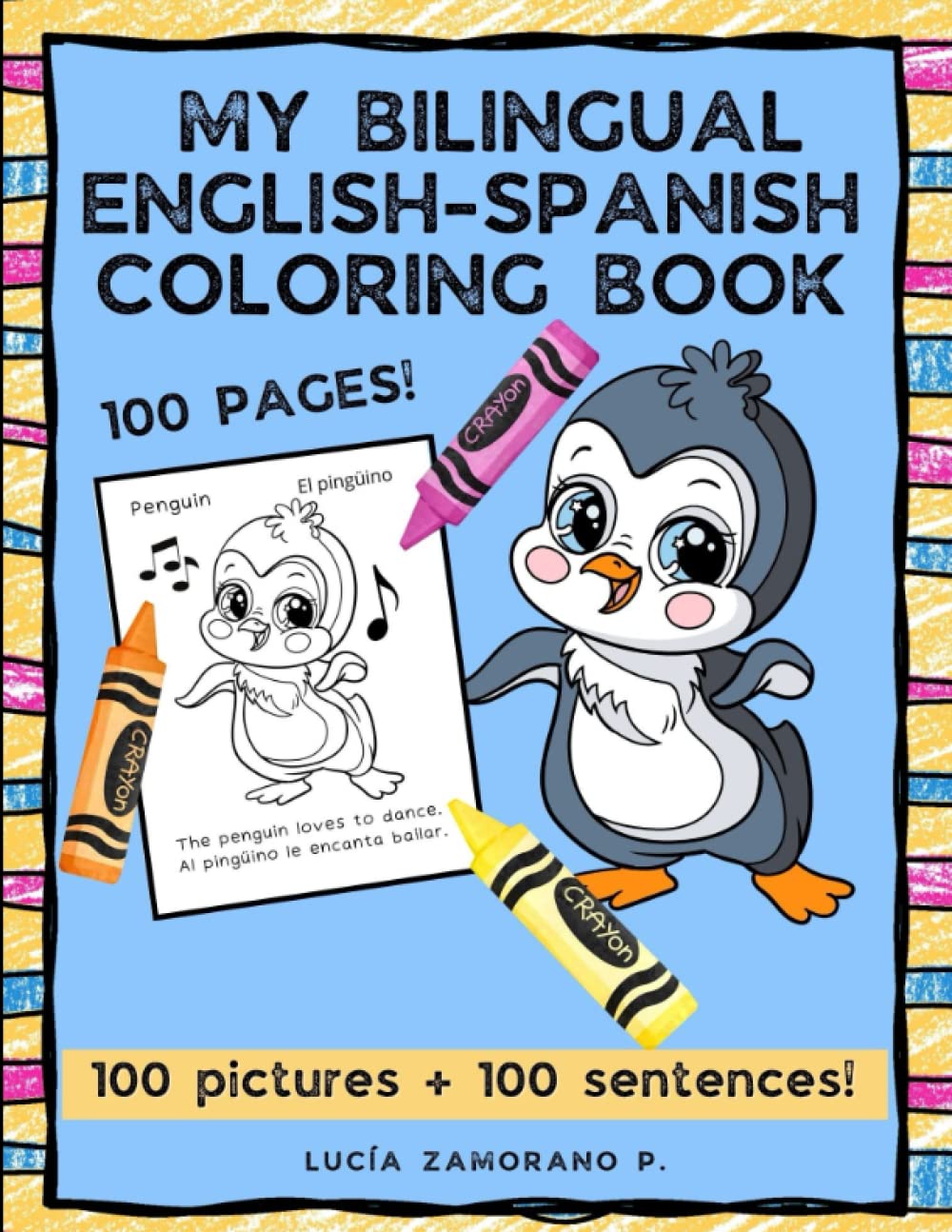 My Bilingual English-Spanish Coloring Book