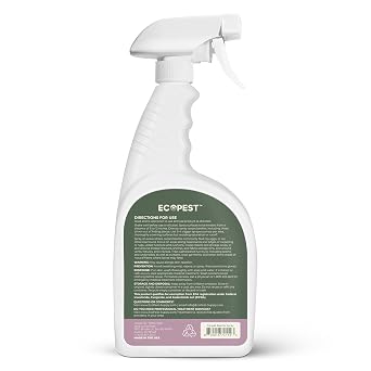 Carpet Beetle Spray Natural, Plant-Based Killer for Carpet Beetles, Eggs & Nymphs | Fabric & Furniture-Safe Home Treatment for Indoor Use | Child & Pet Safe, Low Odor, Eco-Friendly (22 oz)
