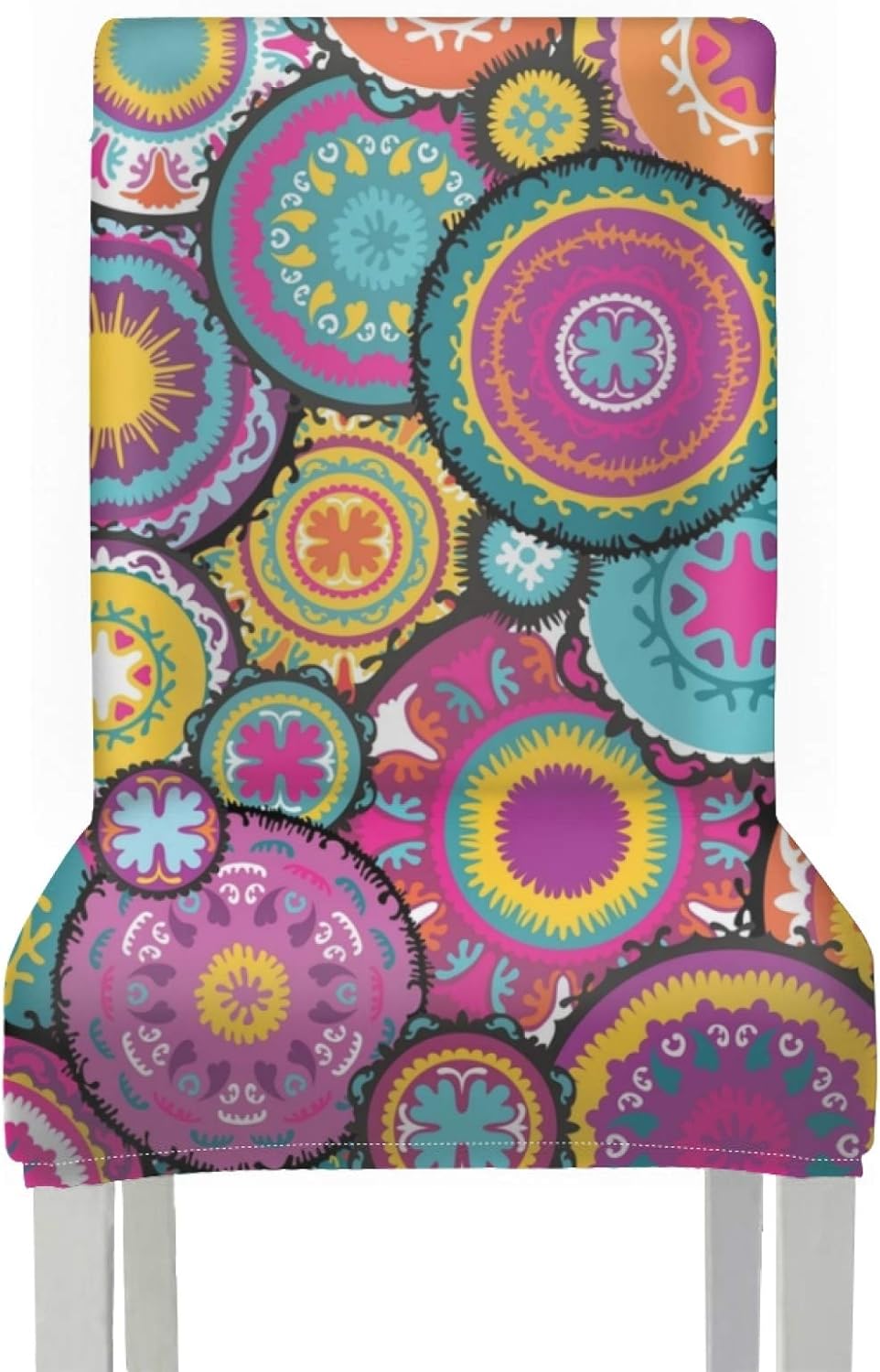 Table Chair Seat Covers Art Abstract Texture Flower Fruit