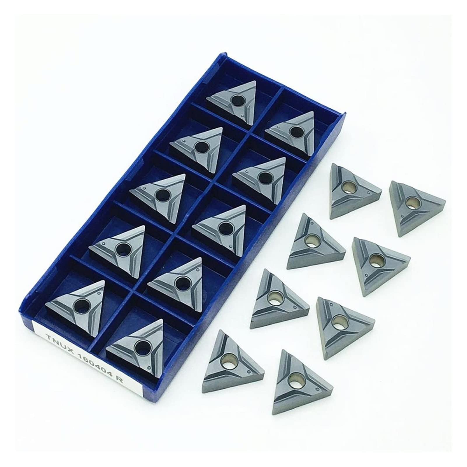 Outil matériel Lame de carbure Tnux160404R nn lt10 Outil de tournage Tnux 160404R (Angle : TNUX160404R LT10, Insert Width(mm) : 10PCS(1box))