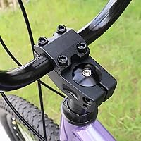Vista 34 de Bike Stem for BMX Bike Aluminum Alloy Fixed Gear Bicycle Stem