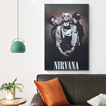 Amazon.co.jp: VCLUST Nirvana ポスター ヴィンテージ