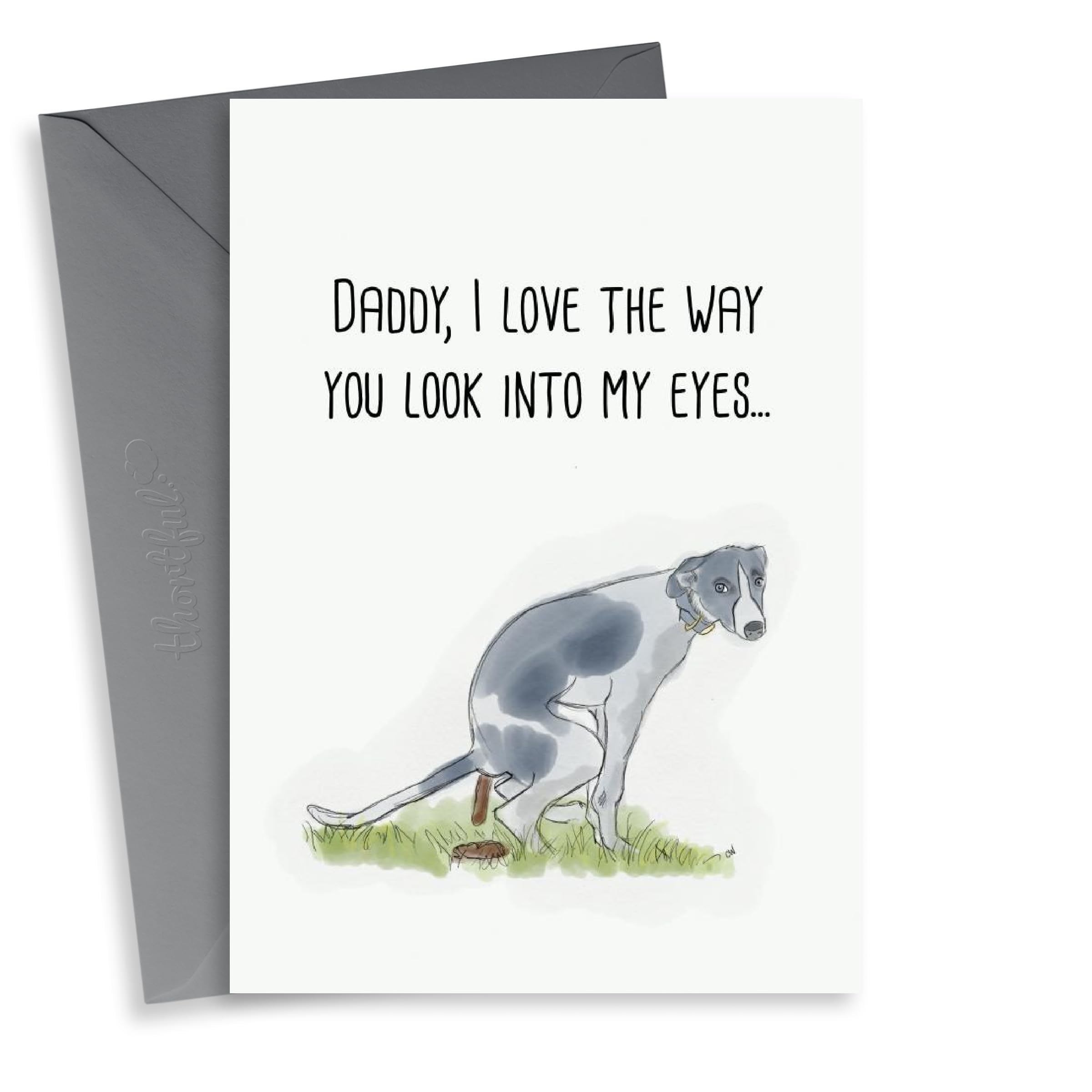 Fathers day card For the Whippet Dad.