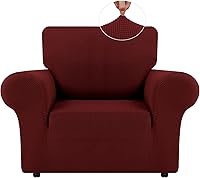 Vista 72 de LURKA Fundas Elásticas para Silla Sofá de 1 Pieza Cubiertas de Sofá para Protector de Muebles Sofá Cubiertas Completas con Parte Inferior Elástica