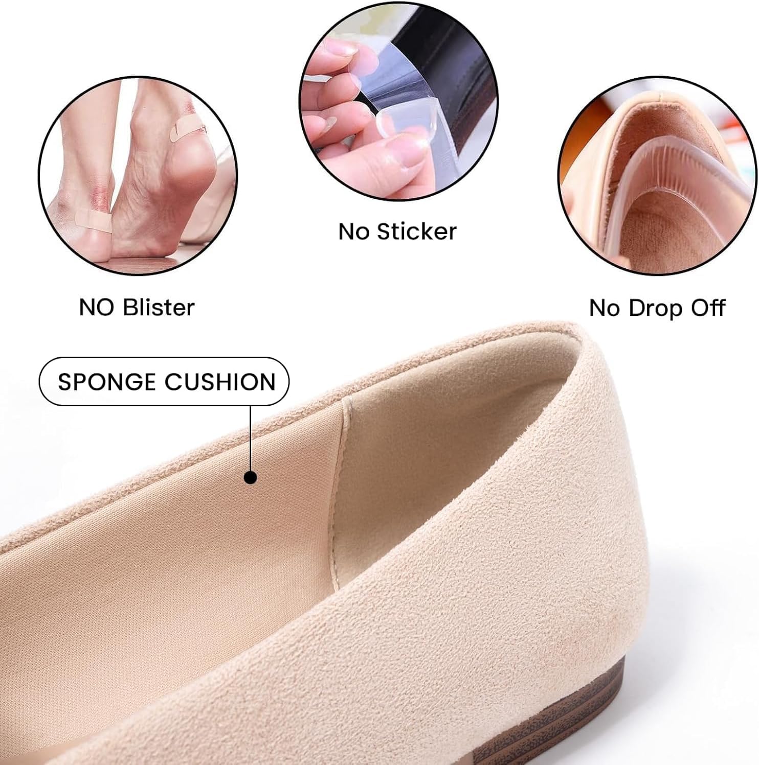 MUSSHOE Flats Shoes Women Pointed Toe Womens Flats Loafers - Image 4