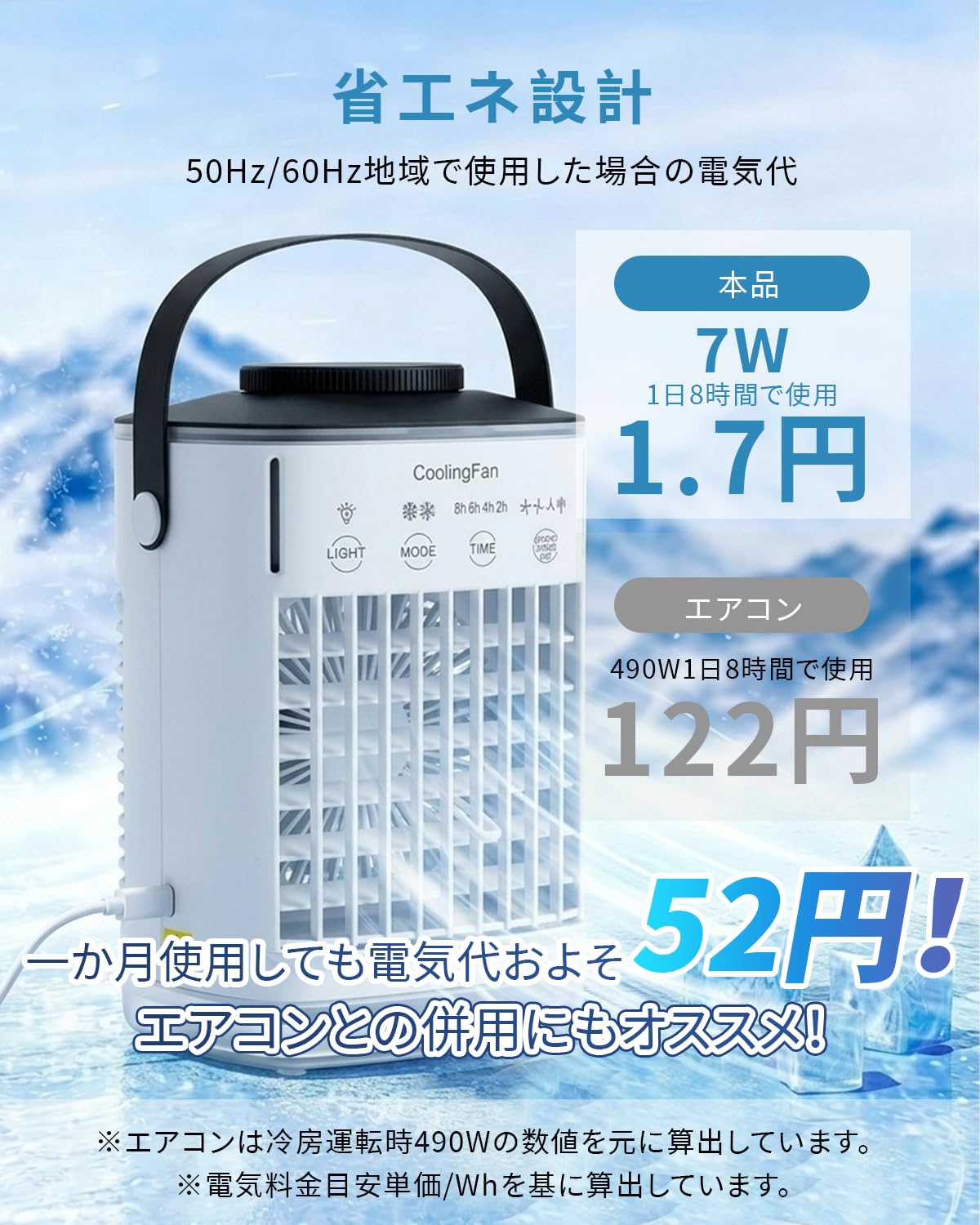 Amazon.co.jp: 冷風機 強力 人気【2026最新昇級・噴霧量2倍にUP・強