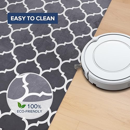 Miniatura 6 de Tapete para silla de suelo duro, tapete para silla de oficina de 63 x 51 pulgadas para suelo de madera dura, protector de piso de alta calidad,