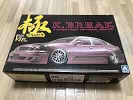 アオシマ製JZS161アリストK-breakコンプリート　完成品　戦闘機カラー風 AOSHIMA - アオシマ 1/24 K-BREAK JZS161 アリスト 完成品の通販