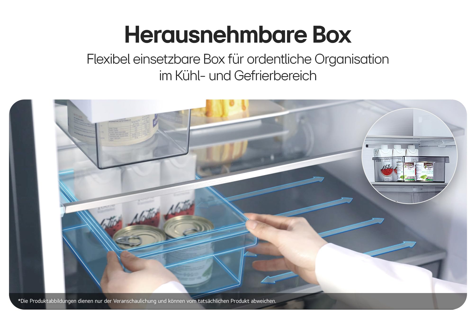 LG GBGW92GCEV Fit&Max Kühl-/Gefrierkombination (465 L, Energieklasse C) vollintegrierbar oder freistehend mit InstaView, FRESHConverter+, Total No Frost, MyBox, Schwarz