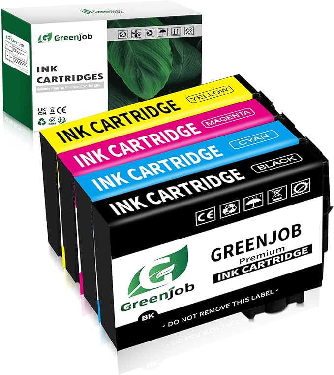 604XL Cartucho de Tinta Compatible con Epson 604XL 604 XL para Expression Home XP-2200 XP-2205 XP-3200 XP-3205 XP-4200 XP-4205, Workforce WF-2910 WF-2930 WF-2935 WF-2950 (4 Paquetes)