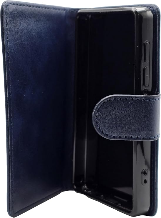 Samvix iPlatinum Leather Case for Music Q5 (Blue)