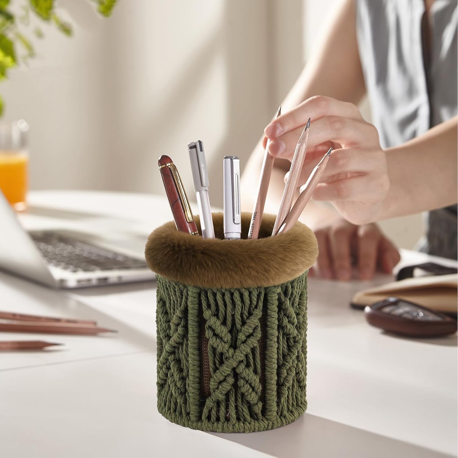 Glasses Holder for Nightstand Boho Decor Glasses Holder Stand Eyeglass Holder for Table Office Desk Car Organizer thumbnail