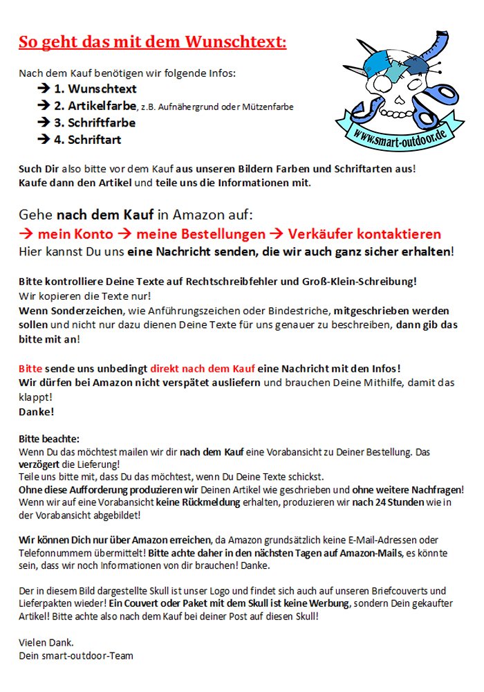Aufnäher-Set: 10 x Patch "in Memory of" in der Größe 10 x 7cm