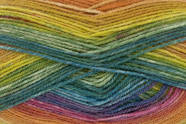 King Cole Bramble DK Self Striping Acrylic Yarn 100g (Loganberry 4486)