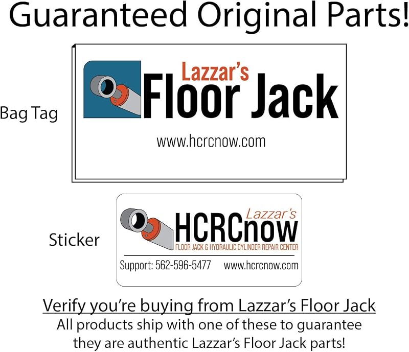 328.12050 Sears Craftsman Floor Jack, 3 Ton, Seal Replacement Kit, Quality Replacement Parts for Repairs