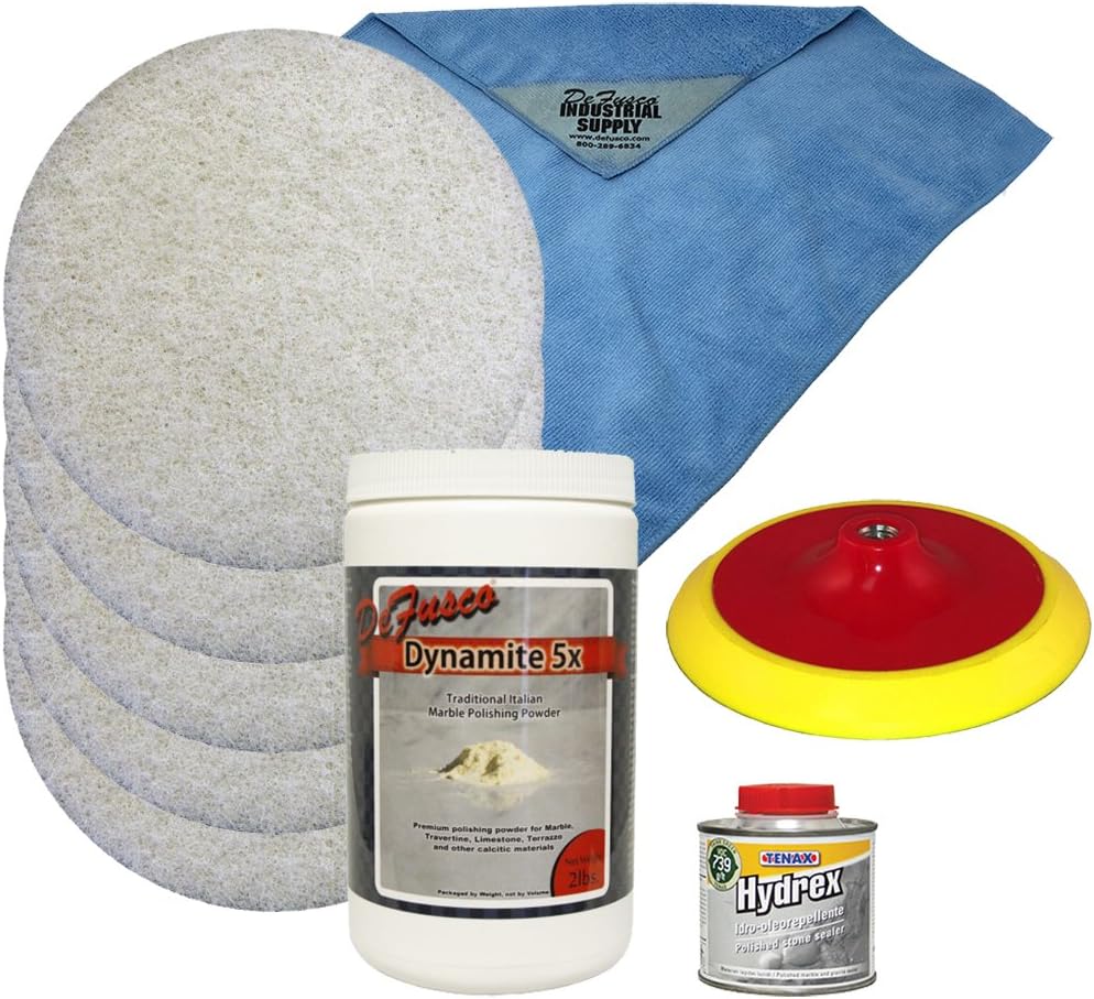 Marble Repolishing & Sealing Kit - Refinishing Countertops - Floor Refinishing