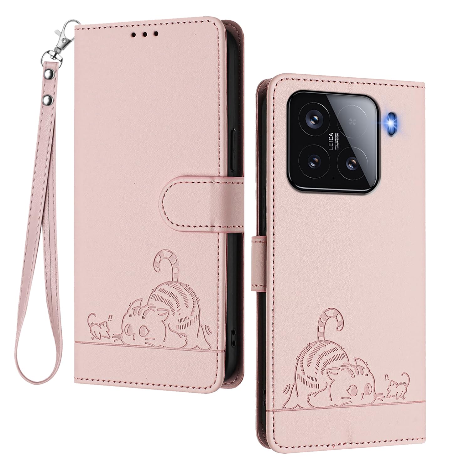 SEAHAI Cover per Xiaomi 15 5G Portafoglio, Custodia con Carino