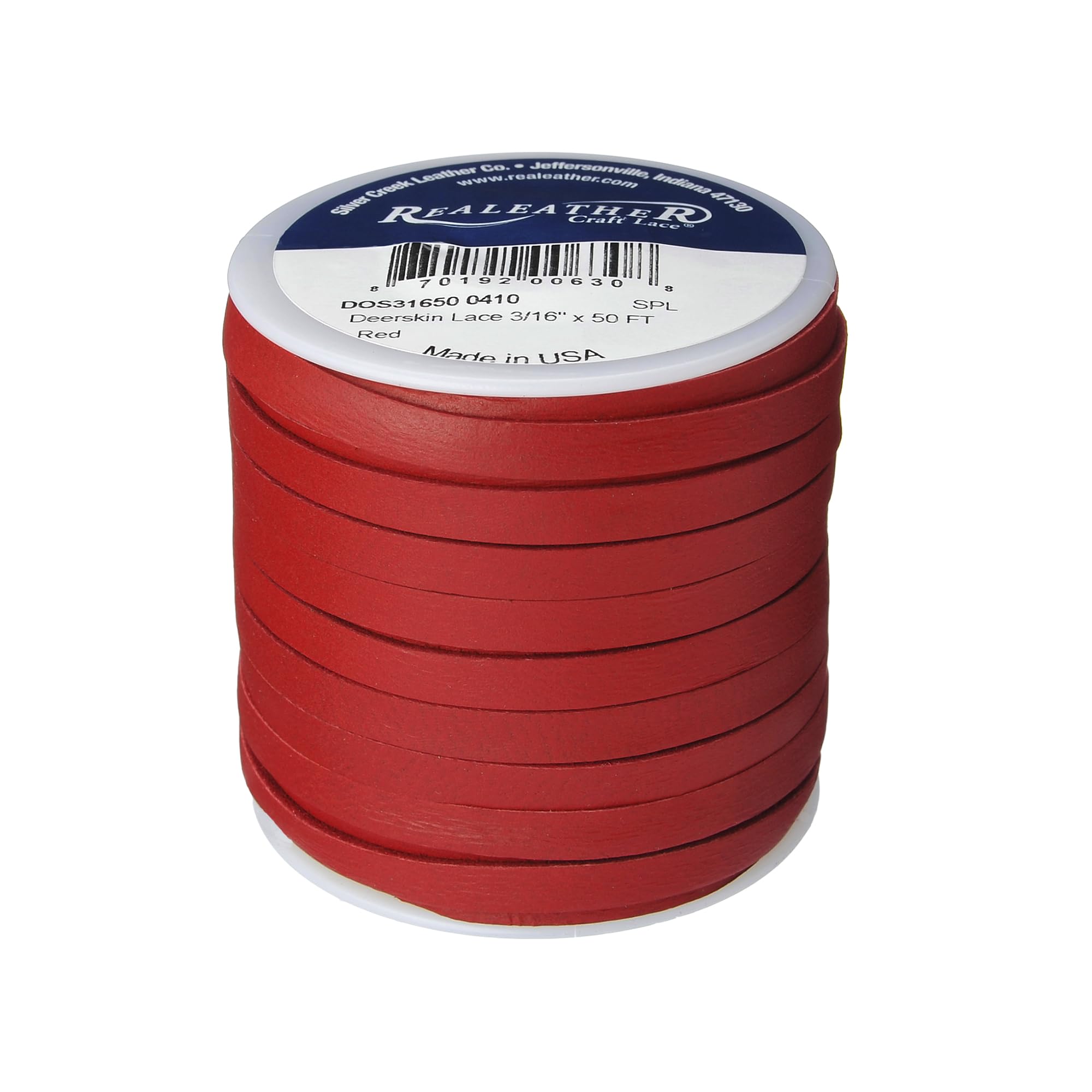 Dentelle en cuir de cerf rouge pour personnaliser vos bijoux faits main et accessoires