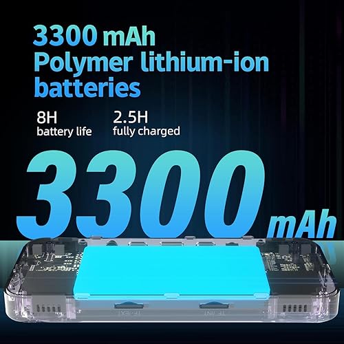 Miniatura 2 de RG35XX H, Anbernic - Consola de juegos de mano retro con tarjeta 64GTF, diseño de doble joystick de 3.5 pulgadas, pantalla HD que dura hasta 8 horas