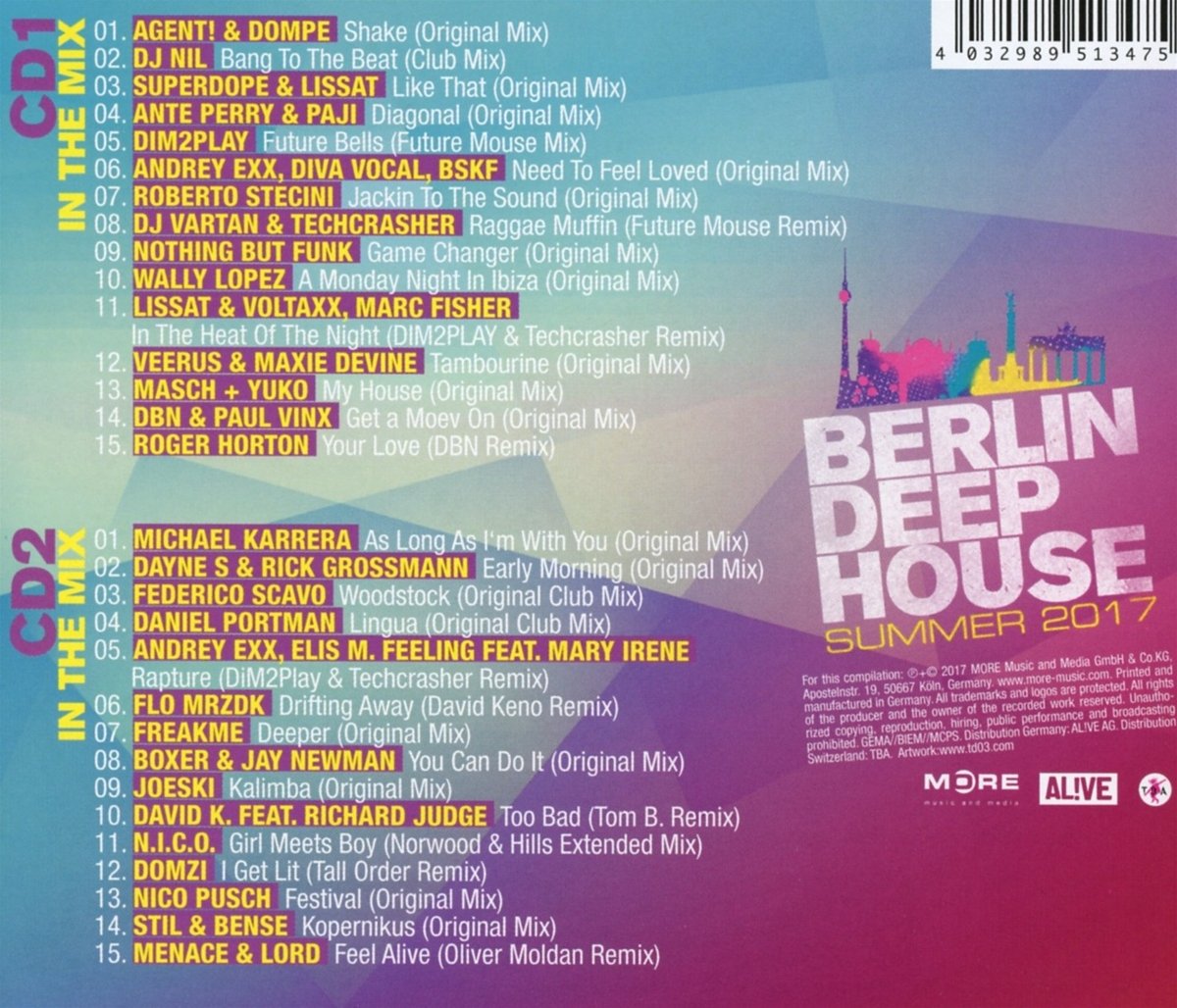 Berlin Deep House - 2017