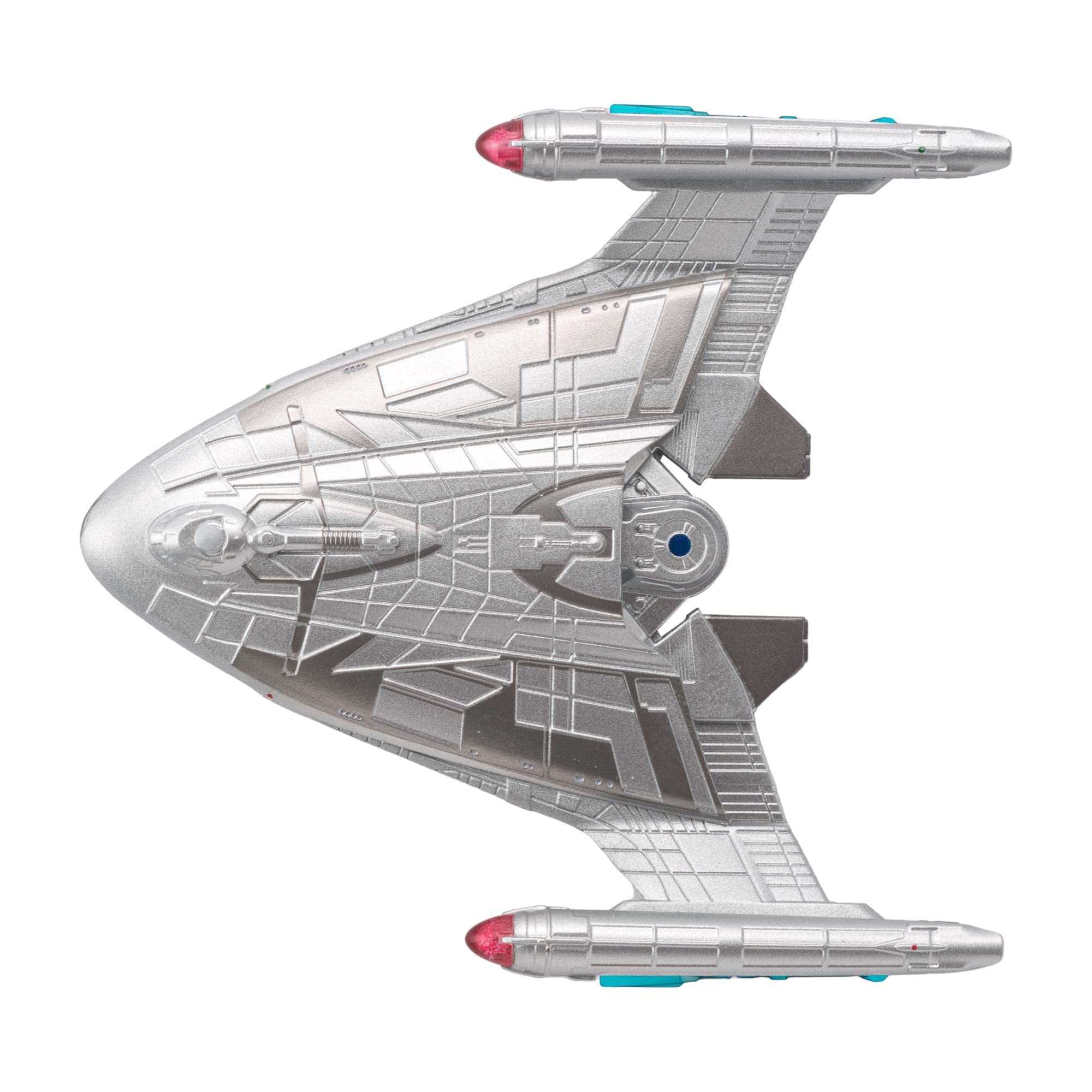 Star Trek Starships Warp Delta Die-Cast Vehicle con rivista collezionista #82