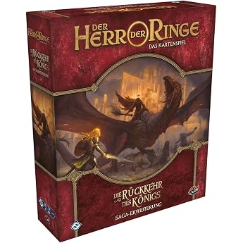 Asmodee The Lord of the Rings The Card Game - The Return of the King German