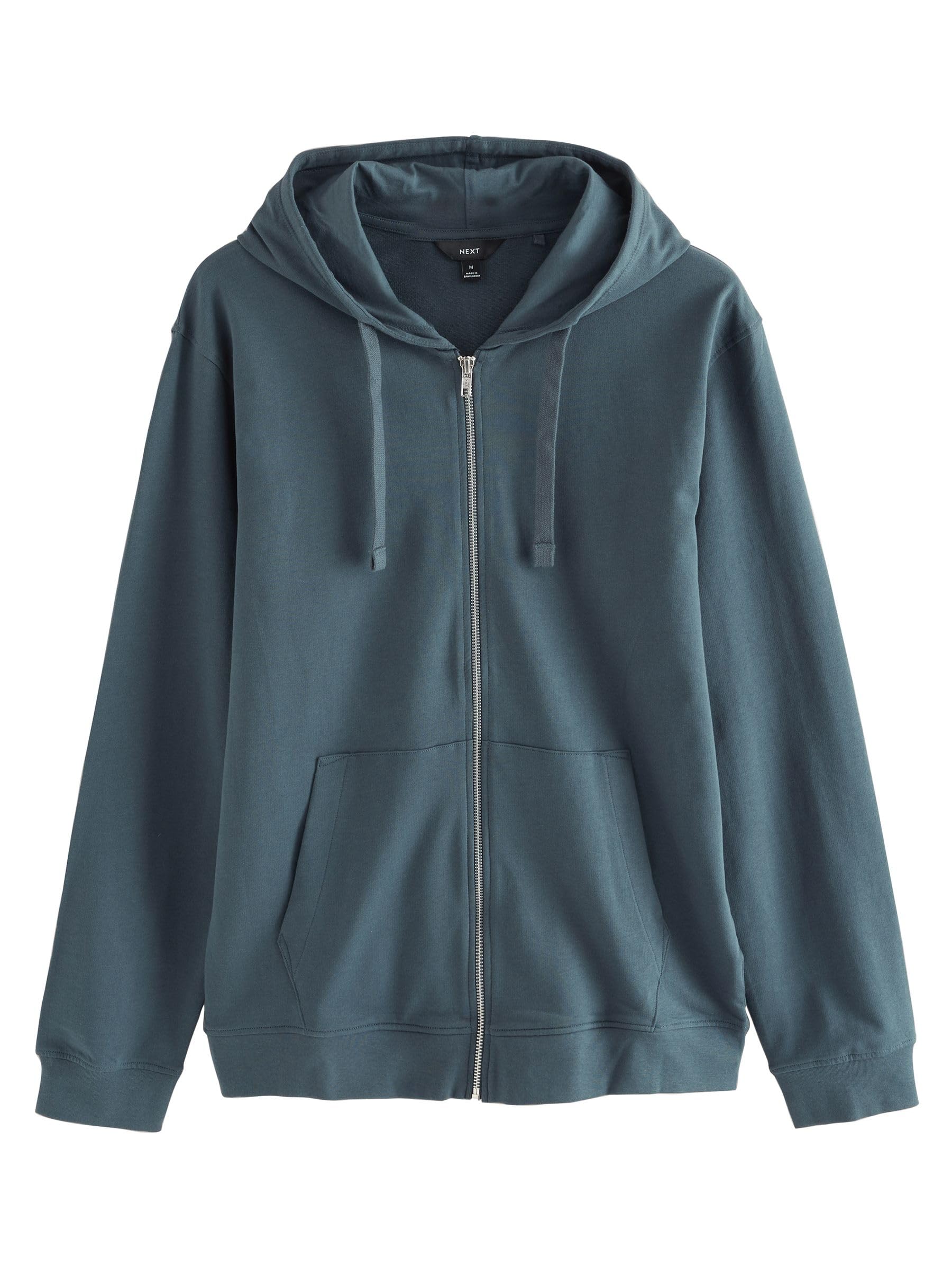 NEXT Homme Sweat à Capuche léger zippé 100% Coton