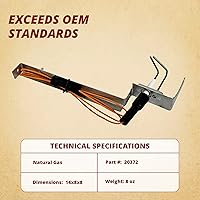 Vista 3 de Reemplazo Hayward HAXIGN1931 Serie H inducido Proyecto electrónico ED2 Estilo Milivolt/Electrónico ED1 Calentadores Encendedor y Soporte Asamblea