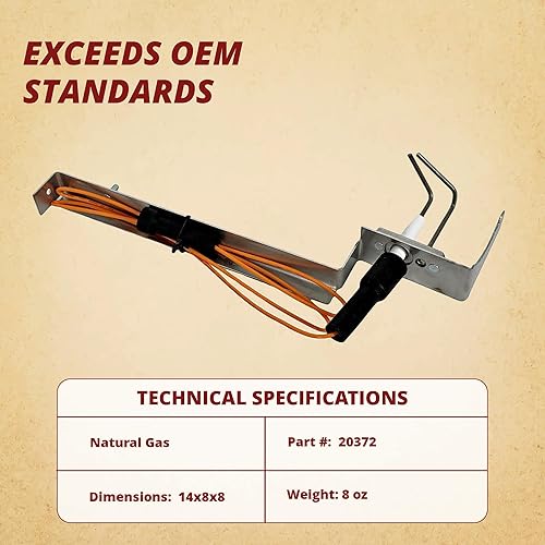 Miniatura 3 de Reemplazo Hayward HAXIGN1931 Serie H inducido Proyecto electrónico ED2 Estilo MilivoltElectrónico ED1 Calentadores Encendedor y Soporte Asamblea